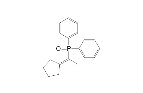 Phosphine oxide, (1-cyclopentylideneethyl)diphenyl-