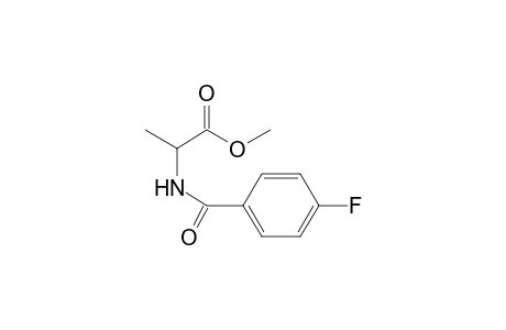 l-Alanine, N-(4-fluorobenzoyl)-, methyl ester