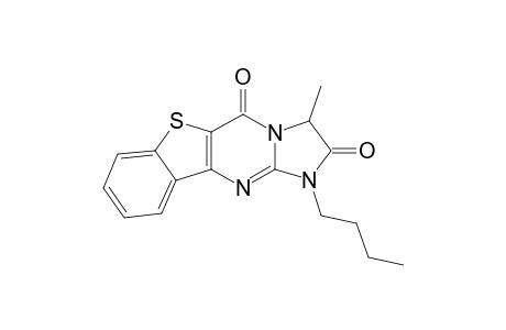 1-Butyl-3-methylbenzothieno[3,2-d]imidazo[1,2-a]pyrimidine-2,5(1H,3H)-dione