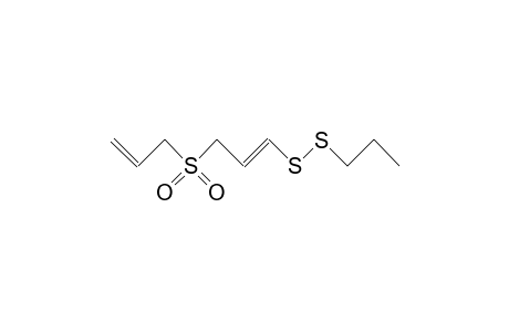 (E)-4,5,9-Trithia-dodeca-6,11-diene 9,9-dioxide