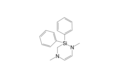 1,1-Diphenyl-2,5-dimethyl-3,4-dehydro-2,5-diazasilinane