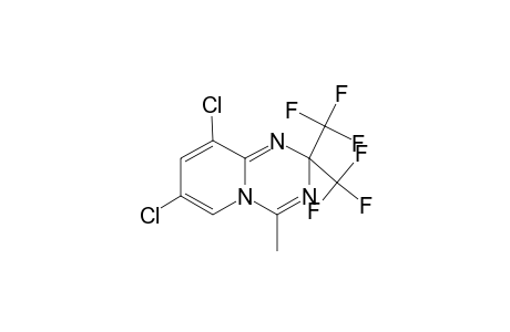 7,9-Dichloro-4-methyl-2,2-bis(trifluoromethyl)-2H-pyrido[1,2-a][1,3,5]triazine