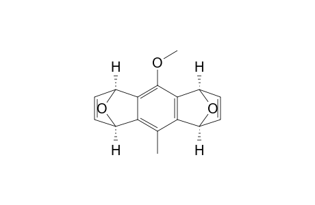 1,4:5,8-Diepoxyanthracene, 1,4,5,8-tetrahydro-9-methoxy-10-methyl-, (1.alpha.,4.alpha.,5.alpha.,8.alpha.)-