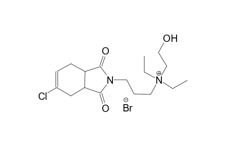 1H-isoindole-2-propanaminium, 5-chloro-N,N-diethyl-2,3,3a,4,7,7a-hexahydro-N-(2-hydroxyethyl)-1,3-dioxo-, bromide