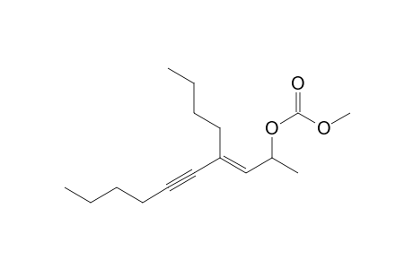 (E)-4-butyldec-3-en-5-yn-2-yl methyl carbonate