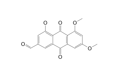 6-FORMYL-8-HYDROXY-1,3-DIMETHOXYANTHRAQUINONE