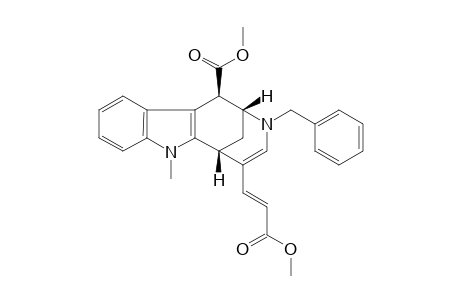 METHYL-3-BENZYL-1-BETA-(METHOXYCARBONYL)-7-METHYL-1,2,3,6-TETRAHYDRO-2,6-METHANOAZOCINO-[5,4-B]-INDOLE-5(E)-ACRYLATE