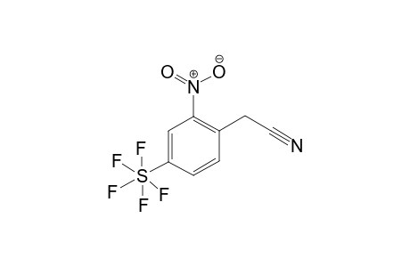 2-[2-nitro-4-(pentafluoro-$l^{6}-sulfanyl)phenyl]acetonitrile