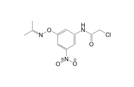 2-chloro-N-(3-{[(1-methylethylidene)amino]oxy}-5-nitrophenyl)acetamide