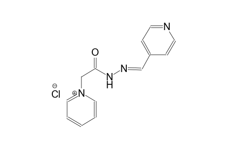 pyridinium, 1-[2-oxo-2-[(2E)-2-(4-pyridinylmethylene)hydrazino]ethyl]-, chloride