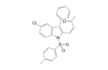 (Z)-4-(5-Chloro-3-phenyl-1-tosyl-1H-indol-2-yl)but-3-en-2-one