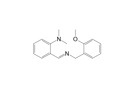 2-Dimethylaminobenzylidene-2-methoxybenzylamine