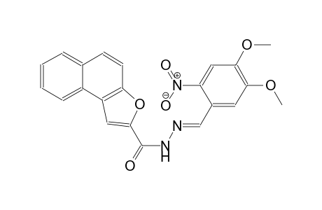 N'-[(E)-(4,5-dimethoxy-2-nitrophenyl)methylidene]naphtho[2,1-b]furan-2-carbohydrazide