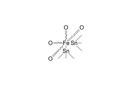 Tetracarbonyl-cis-bis(trimethyl-stannyl)-iron