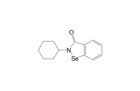 2-cyclohexyl-1,2-benzoselenazol-3-one