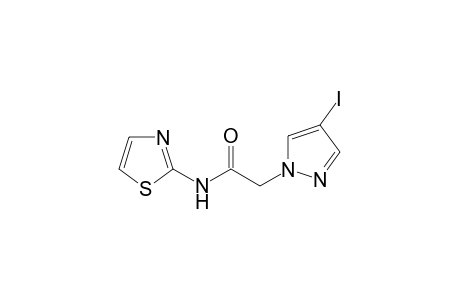1H-Pyrazole-1-acetamide, 4-iodo-N-(2-thiazolyl)-