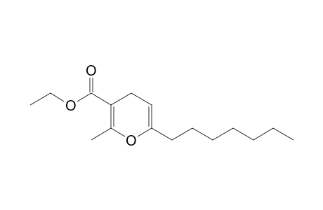 2-Methyl-3-(ethoxycarbonyl)-6-(n-heptyl)-4H-pyran