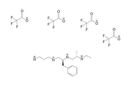 12-AMINO-(4S)-METHYL-(7S)-BENZYL-3,6,9-TRIAZAUNDECANE-TETRAKIS-(TRIFLUOROACETATIC-ACID)-SALT