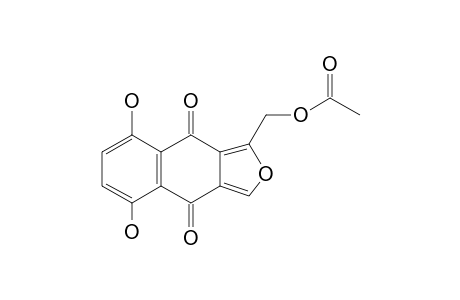1-ACETOXYMETHYL-5,8-DIHYDROXYNAPHTHO-[2,3-C]-FURAN-4,9-DIONE