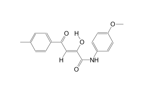 (2Z)-2-hydroxy-N-(4-methoxyphenyl)-4-(4-methylphenyl)-4-oxo-2-butenamide