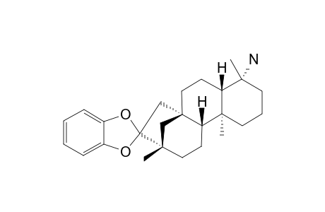 4-AMINO-4-NOR-SPIRO-[BENZO-[1,3]-DIOXO-[2',16]-(ENT)-BEYERAN]