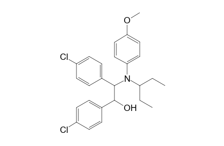 (1RS,2RS)-1,2-Bis(4-chlorophenyl)-2-[(4-methoxyphenyl)(pentan-3-yl)amino]ethanol
