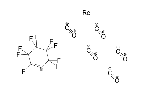 Carbon monoxide; 1,3,3,4,4,5,5,6,6-nonafluorocyclohexene; rhenium