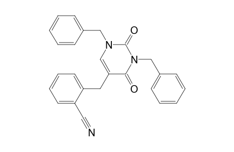 1,3-Dibenzyl-5-(2-cyanobenzyl)uracil