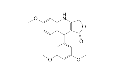 9-(3,5-Dimethoxyphenyl)-6-methoxy-4,9-dihydrofuro-[3,4-b]quinolin-1(3H)-one