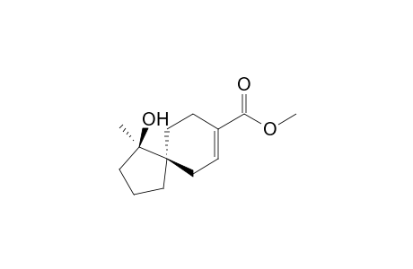Methyl (1R*,5S*)-1-Hydroxy-1-methylspiro[4.5]dec-7-ene-8-carboxylate