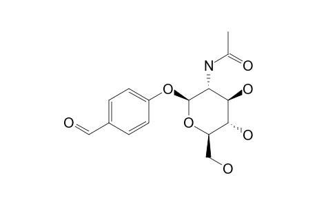 PARA-FORMYLPHENYL-2-ACETAMIDO-2-DEOXY-BETA-D-GLUCOPYRANOSIDE