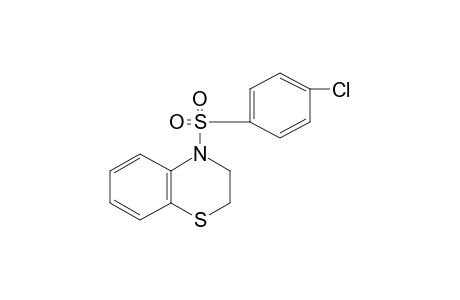 4-[(p-CHLOROPHENYL)SULFONYL]-2,3-DIHYDRO-4H-1,4-BENZOTHIAZINE