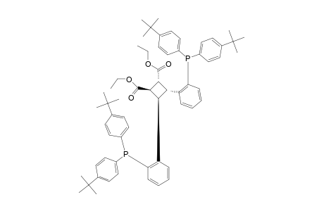 diethyl (1R,2R,3R,4R)-3,4-bis[2-bis(4-tert-butylphenyl)phosphanylphenyl]cyclobutane-1,2-dicarboxylate
