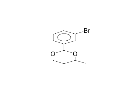 2-(3'-BROMOPHENYL)-4-METHYL-1,3-DIOXANE