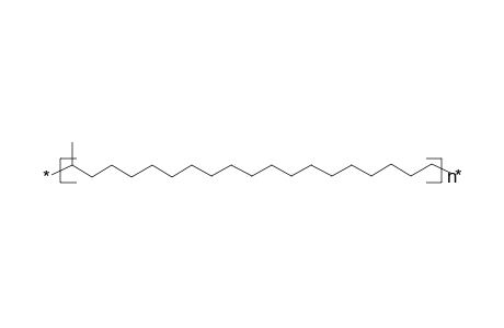 Poly(1-methylnonadecamethylene)