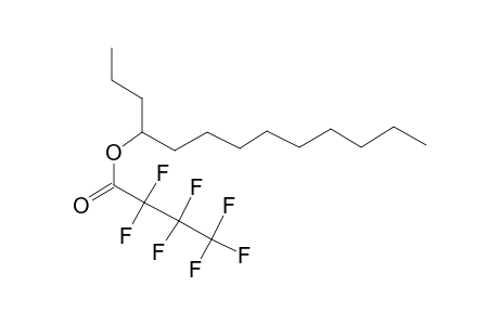 4-Heptafluorobutyroxytridecane