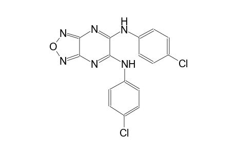 [1,2,5]oxadiazolo[3,4-b]pyrazine-5,6-diamine, N~5~,N~6~-bis(4-chlorophenyl)-