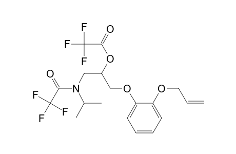 N,O-bis(trifluoroacetyl)oxprenolol