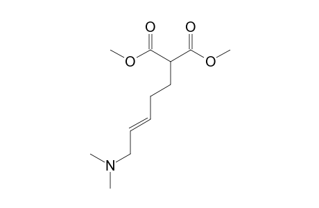 Dimethyl ester of (E)-[5-(dimethylamino)-3-pentenyl]propanedioic acid