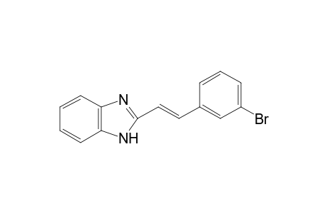 2-[(E)-2-(3-bromophenyl)ethenyl]-1H-benzimidazole