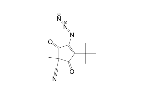 3-Cyclopentene-1-carbonitrile, 3-azido-4-(1,1-dimethylethyl)-1-methyl-2,5-dioxo-