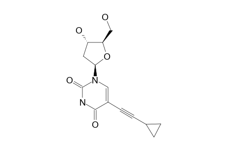 5-CYCLOPROPYLETHYNYL-2'-DEOXYURIDINE