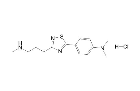 3-(3-Methylaminopropyl)-5-(4-dimethylaminophenyl)-1,2,4-thiadiazole hydrochloride