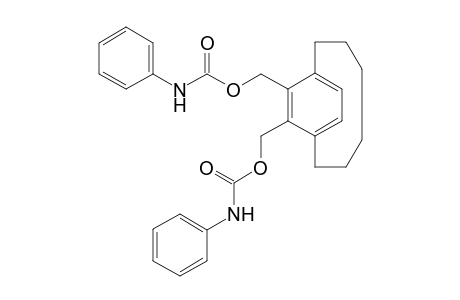 8,9-bis(N-phenylcarbamoyloxymethyl)-[6]paracyclophane
