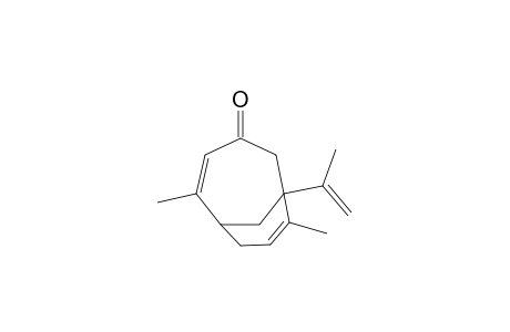 2,7-Dimethyl-6-(prop-2-en-2-yl)bicyclo[4.3.1]deca-2,7-dien-4-one