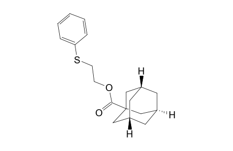 2-(Phenylthio)ethyl (3r,5r,7r)-adamantane-1-carboxylate