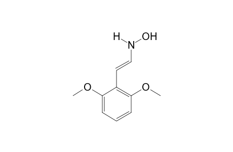 1-(2,6-Dimethoxyphenyl)ethene-2-hydroxylamine