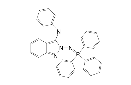 3-(PHENYLAMINO)-2-[(TRIPHENYLPHOSPHORANYLIDENE)-2-AMINO]-2H-INDAZOLE