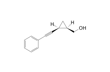 ((1R*,2S*)-2-Phenylethynylcyclopropyl)methanol
