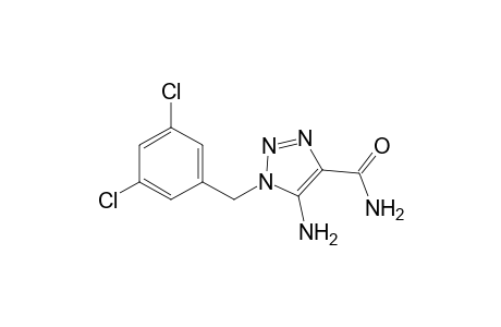5-amino-1-(3,5-dichlorobenzyl)-1H-1,2,3-triazole-4-carboxamide